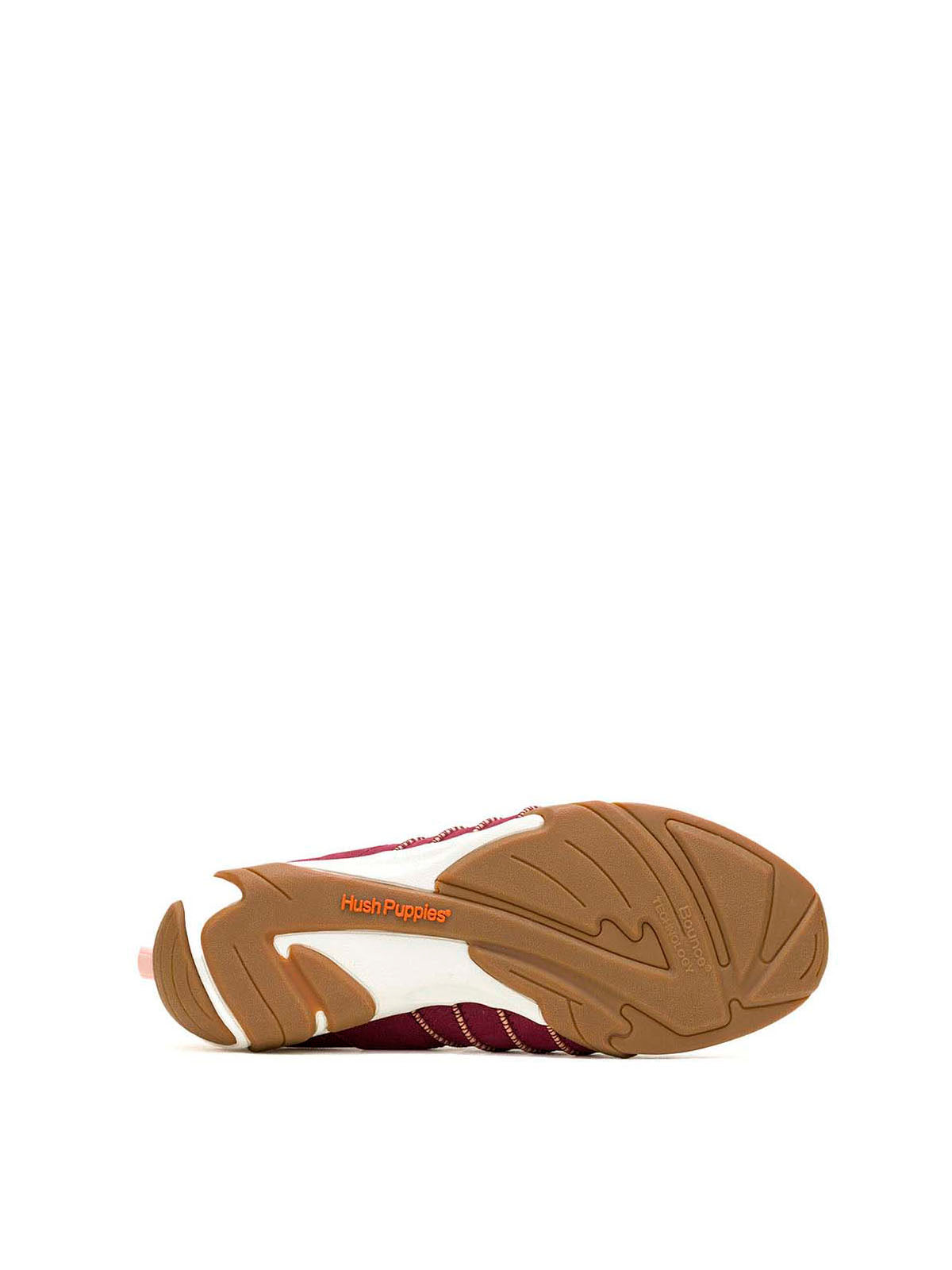 Zapatilla Cuero Mujer Energize Burdeo