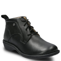 Botin Cuero Mujer Sajon Negro