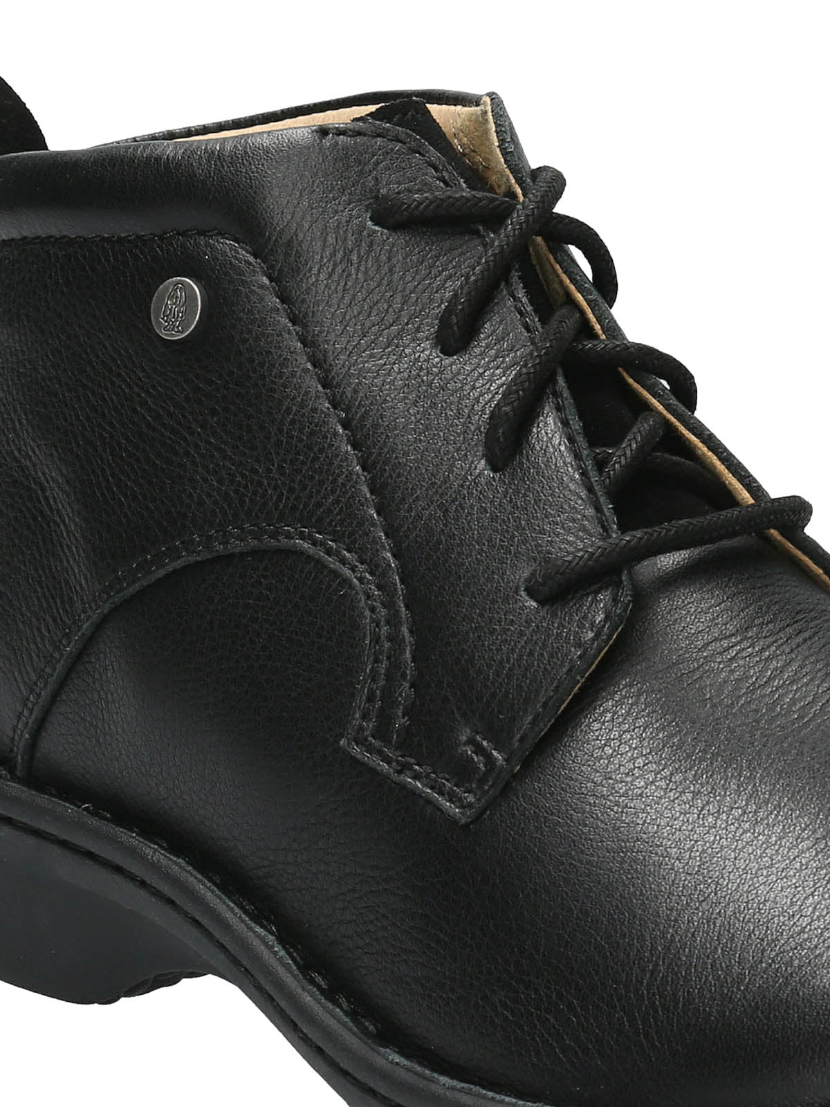 Botin Cuero Mujer Sajon Negro