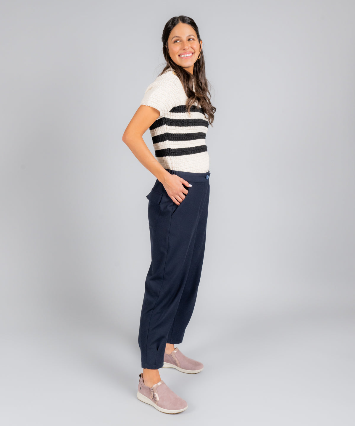 Zapato Cuero Mujer Spinal Rosado