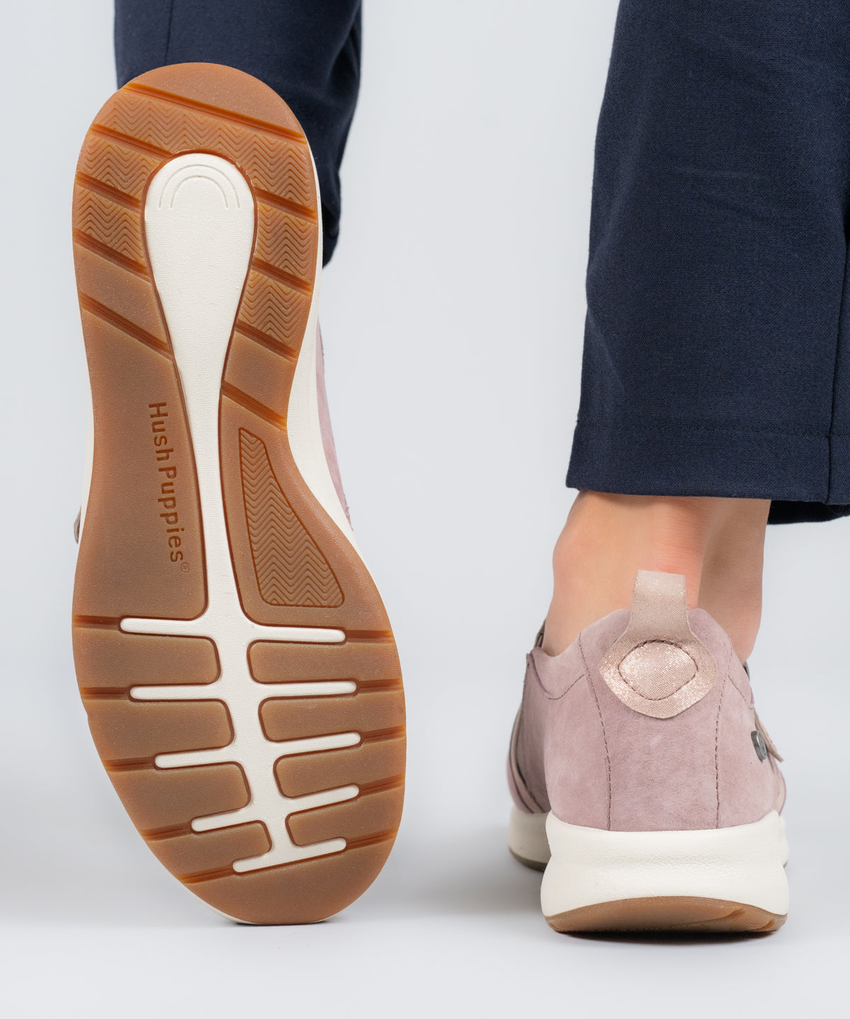 Zapato Cuero Mujer Spinal Rosado