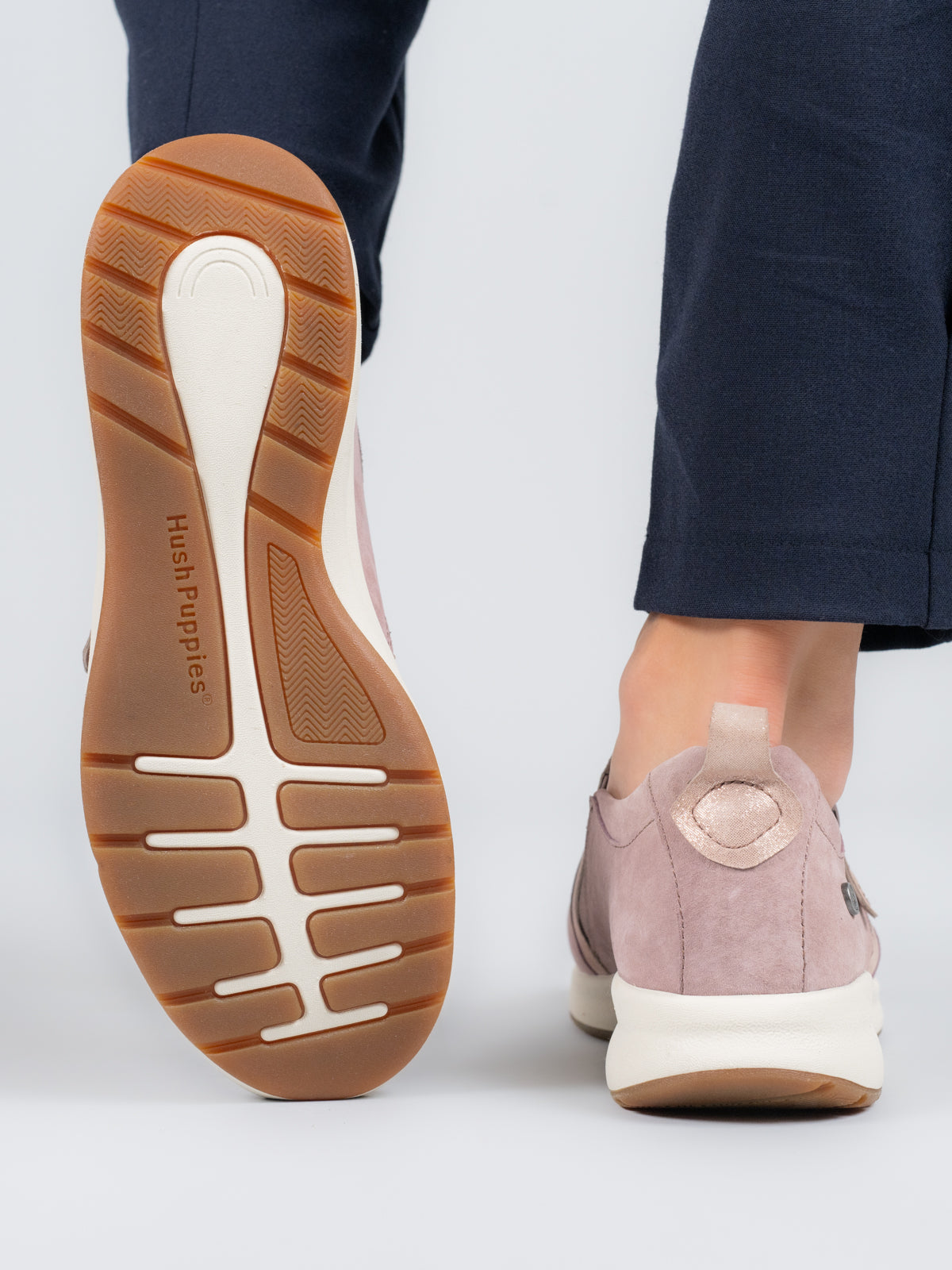 Zapato Cuero Mujer Spinal Rosado