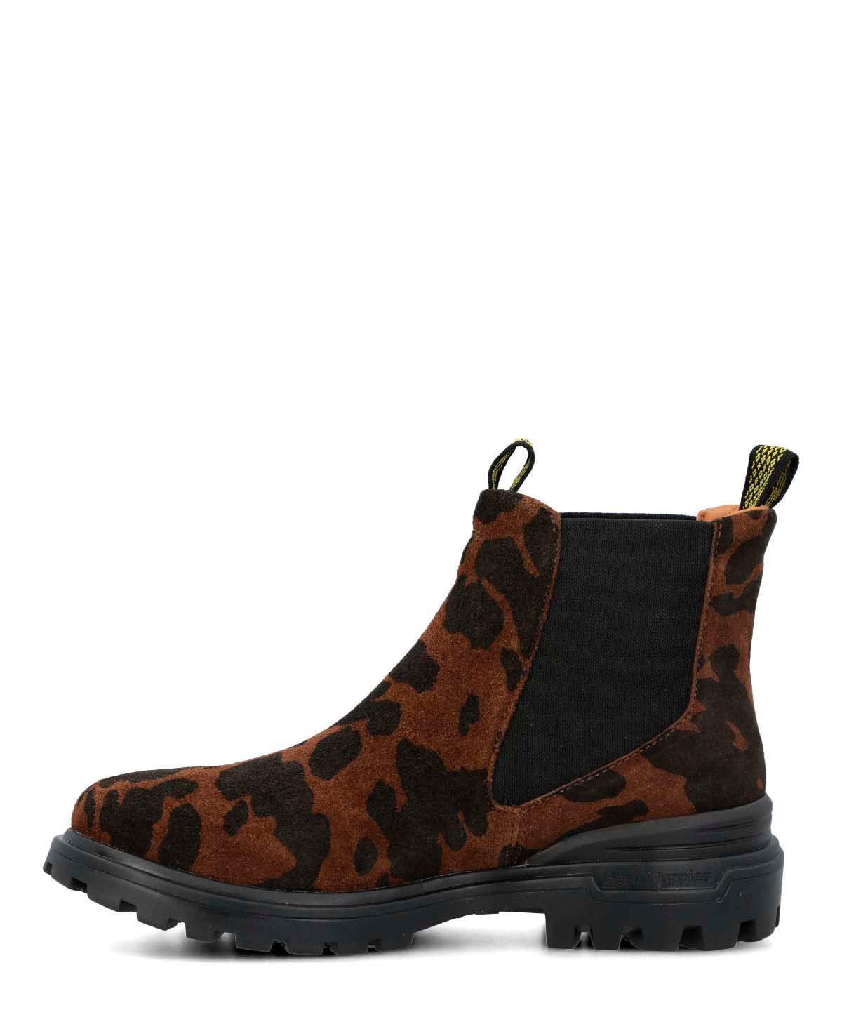 Botin Cuero Mujer One And Only Multicolor