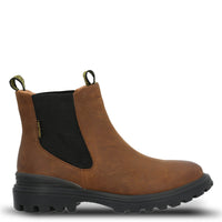 Botin Cuero Mujer One And Only Café Hush