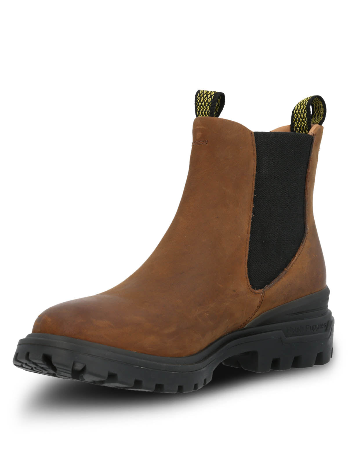 Botin Cuero Mujer One And Only Café Hush