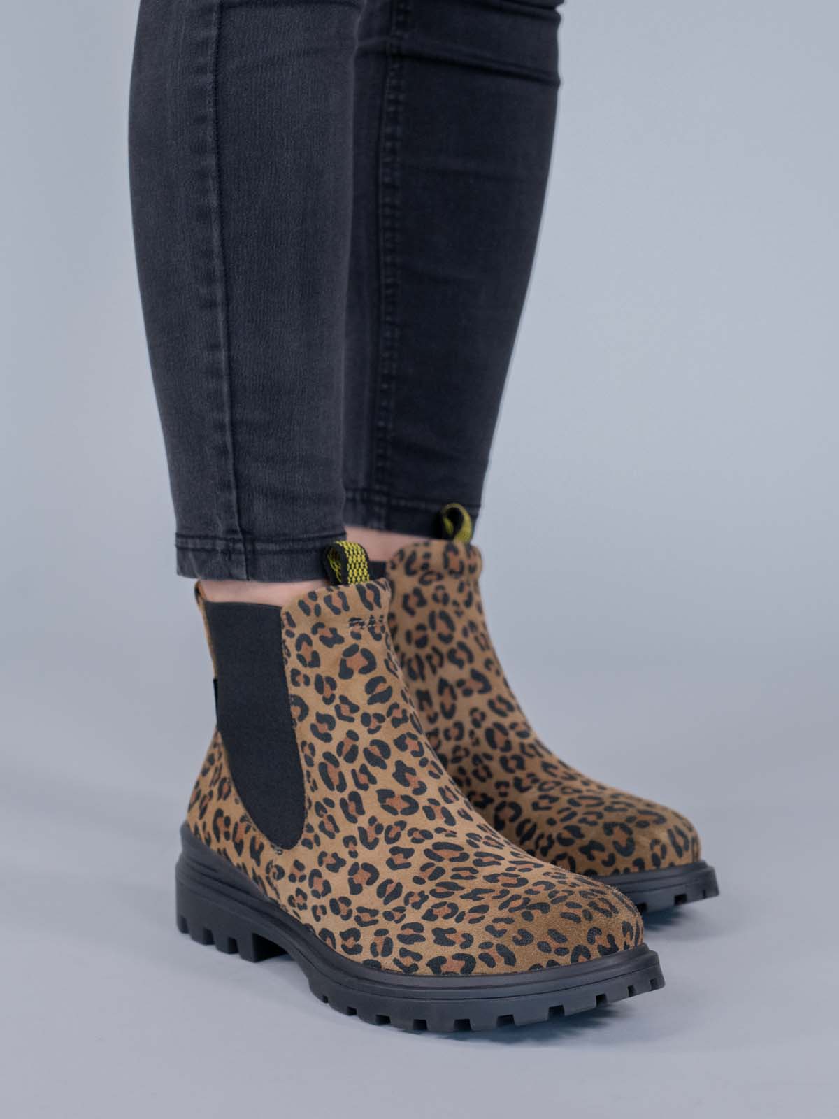 Botin Cuero Mujer One And Only Multicolor Hush