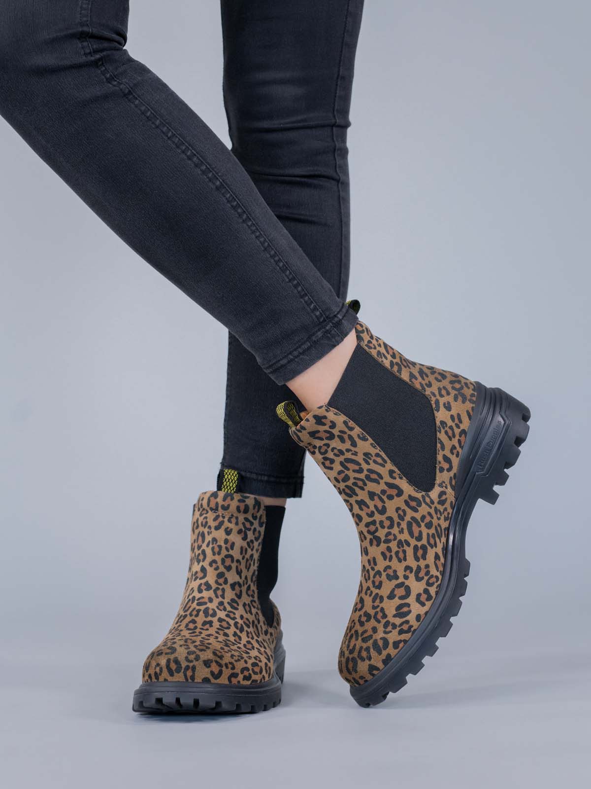Botin Cuero Mujer One And Only Multicolor Hush