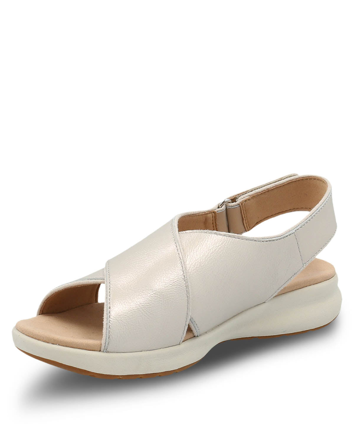 Sandalia Cuero Mujer Spinal Cross