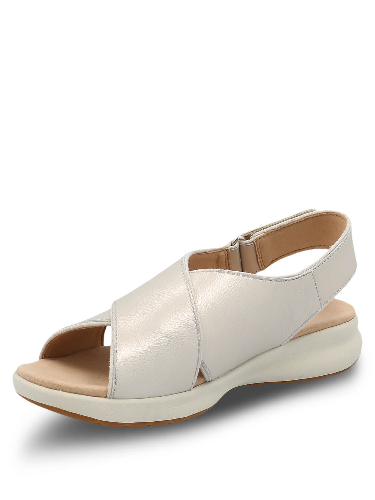 Sandalia Cuero Mujer Spinal Cross