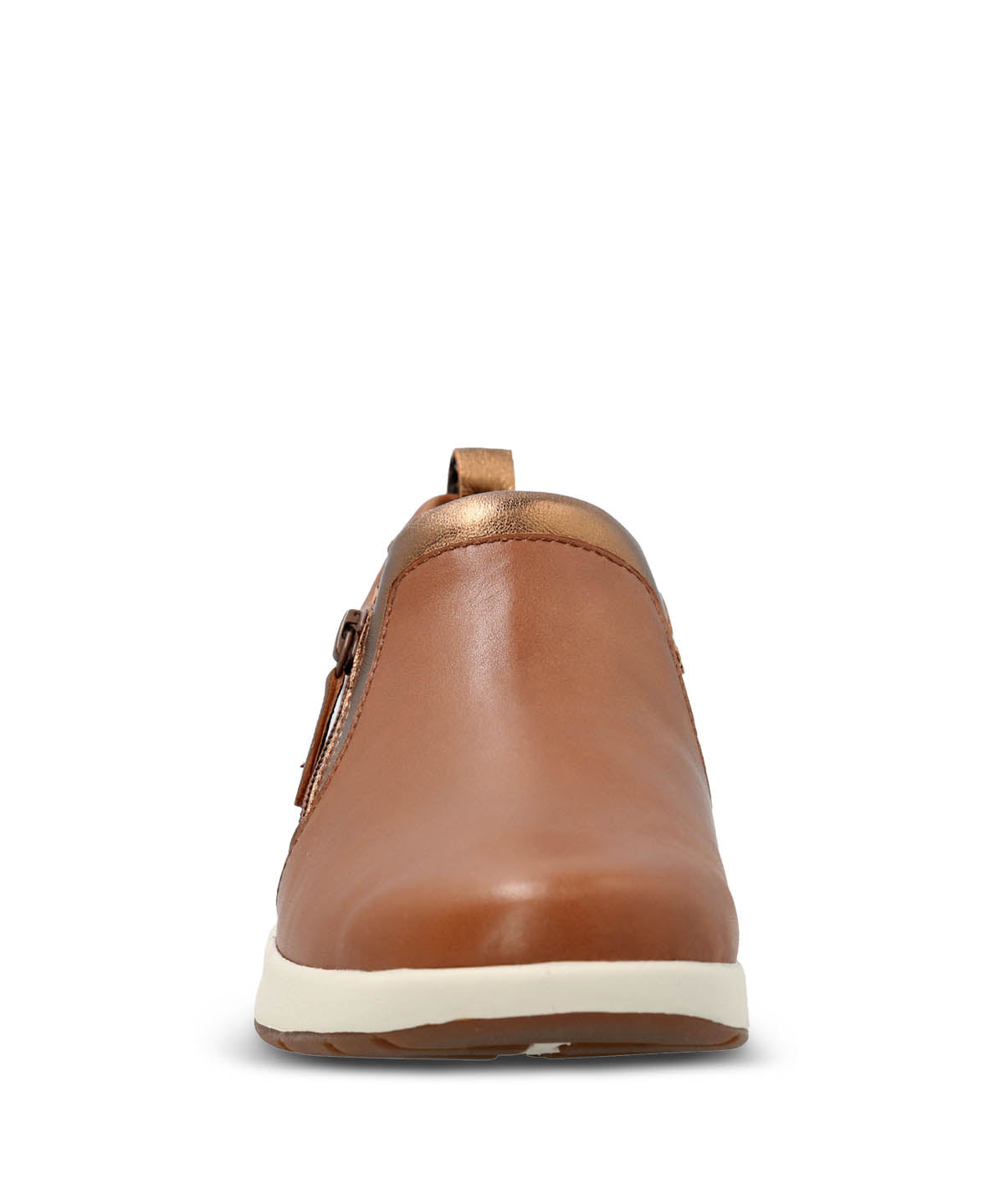 Zapato Cuero Mujer Spinal Slip On Café Hush Puppies