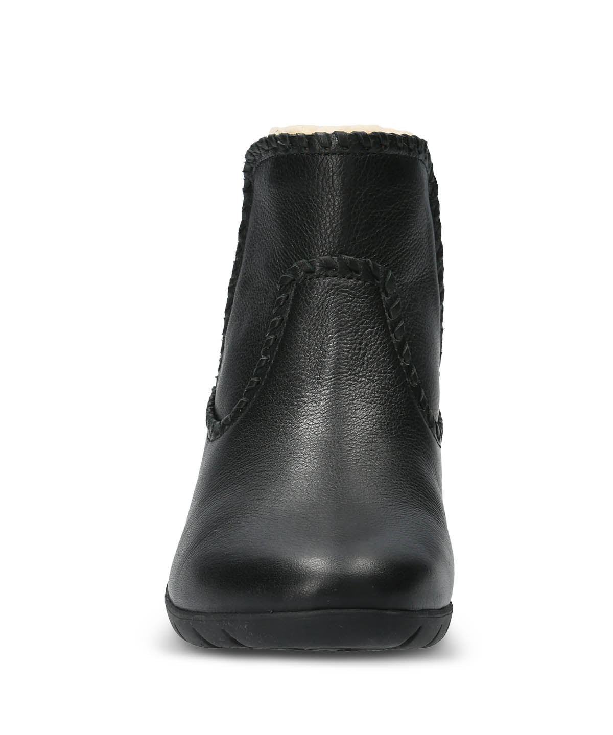 Botin Cuero Mujer Orla Negro
