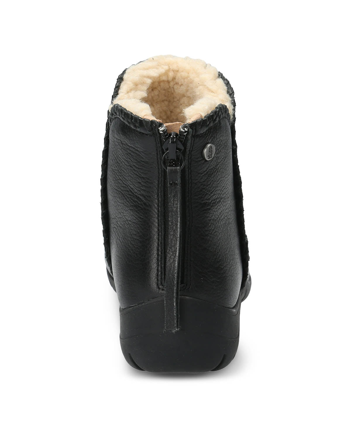 Botin Cuero Mujer Orla Negro