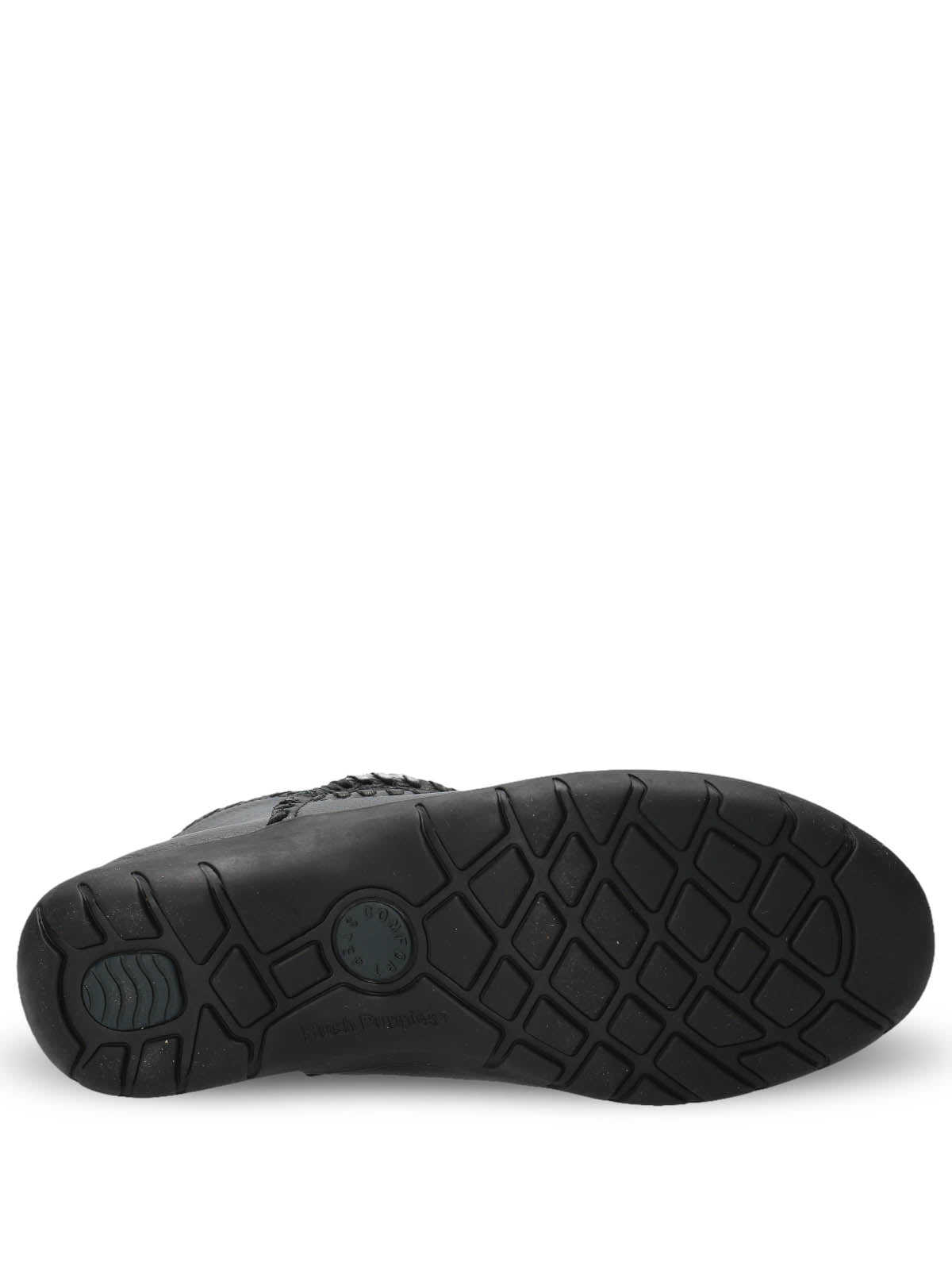 Botin Cuero Mujer Orla Negro