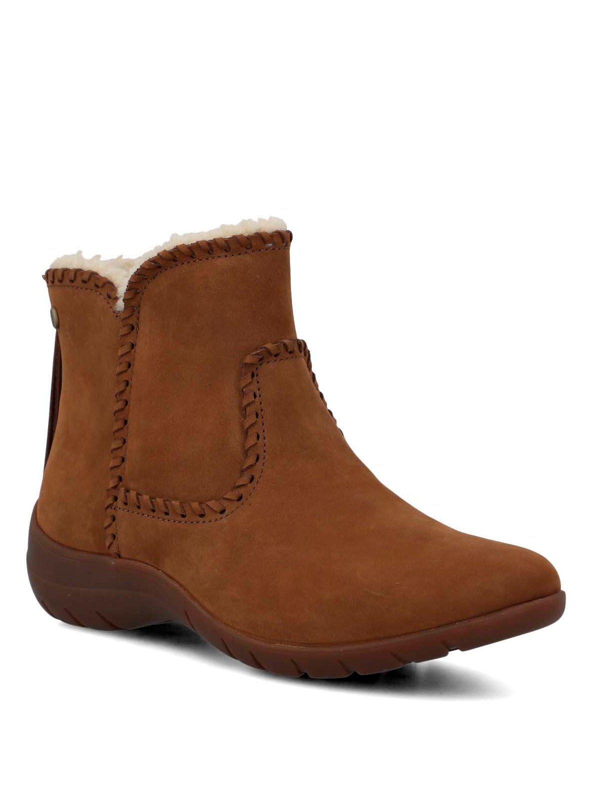 Botin Cuero Mujer Orla Café