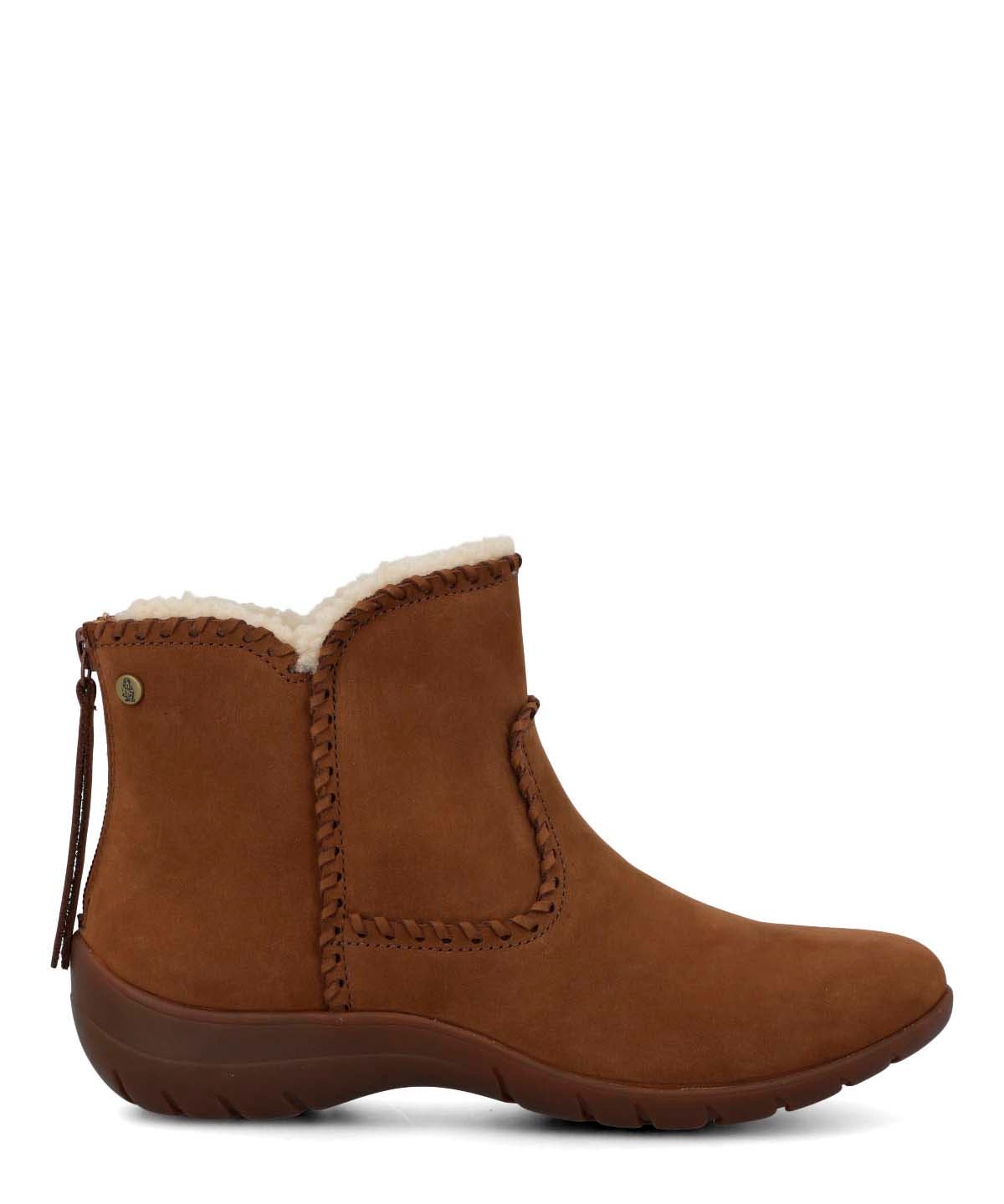 Botin Cuero Mujer Orla Café