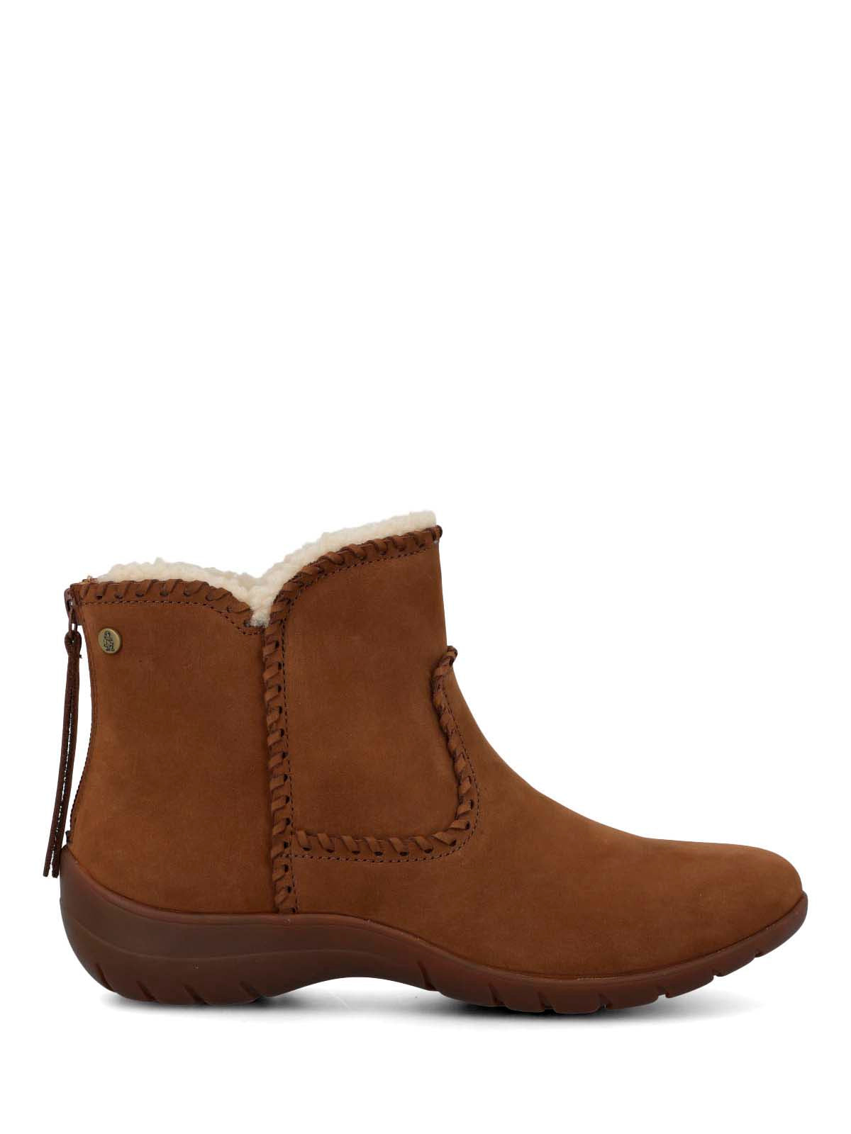 Botin Cuero Mujer Orla Café