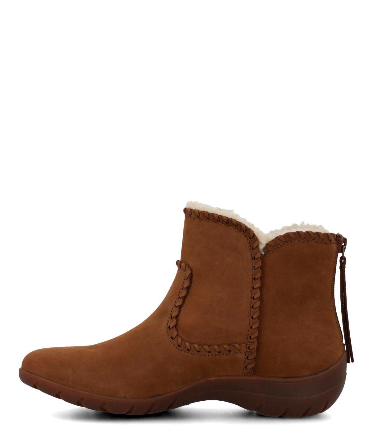 Botin Cuero Mujer Orla Café