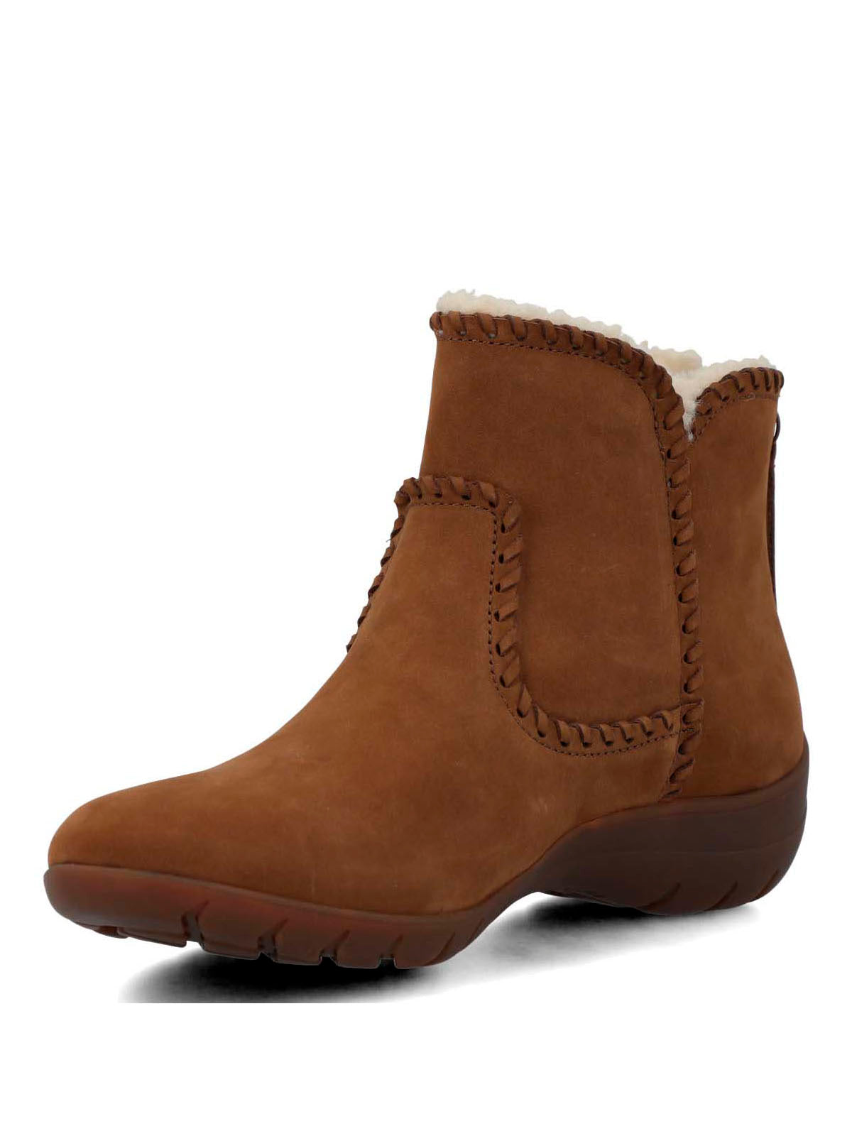 Botin Cuero Mujer Orla Café
