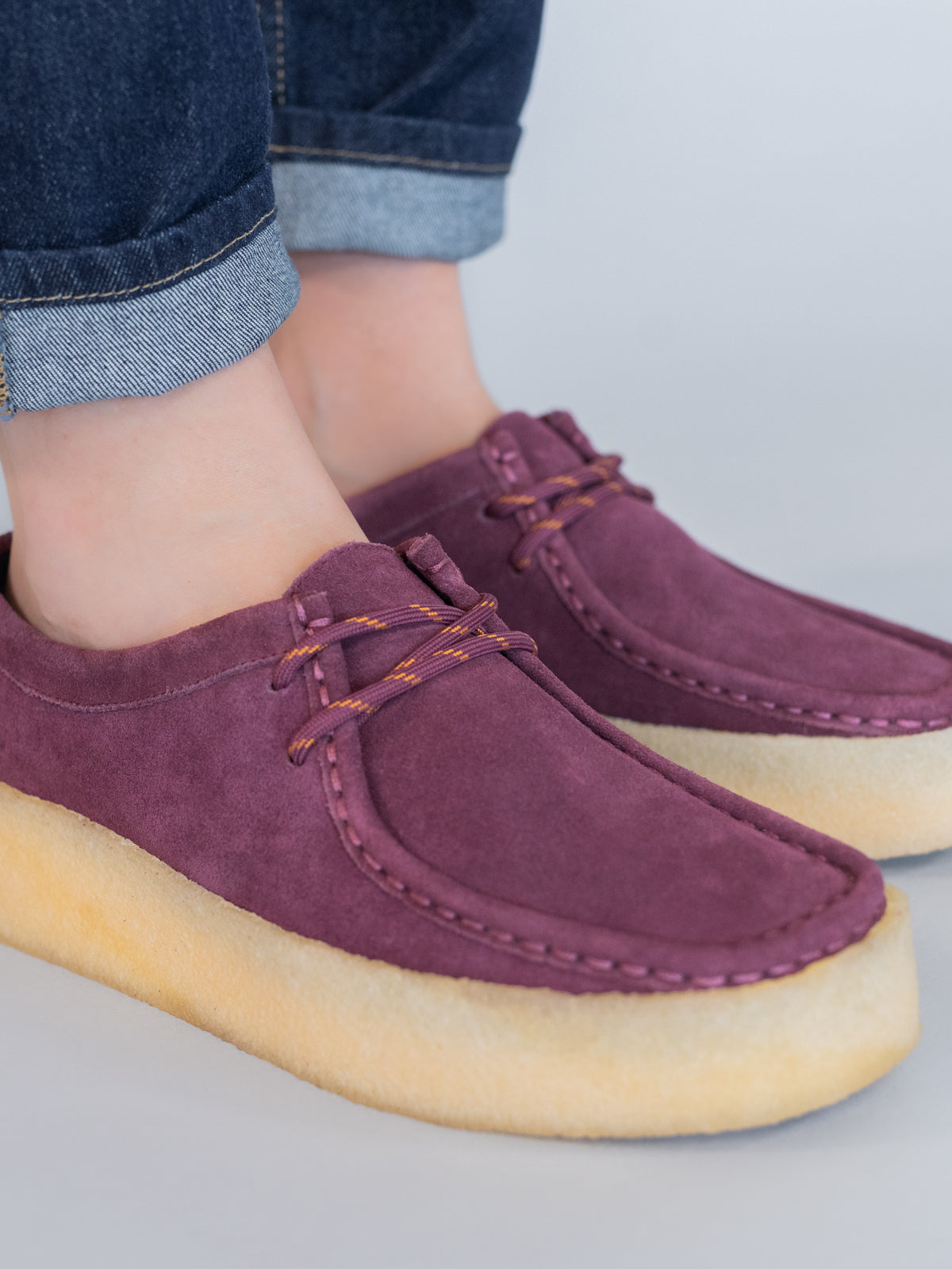 Zapato Cuero Mujer Recife Low Morado