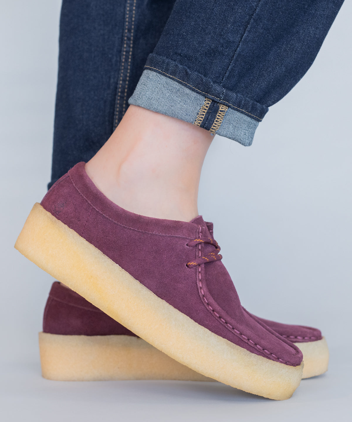 Zapato Cuero Mujer Recife Low Morado