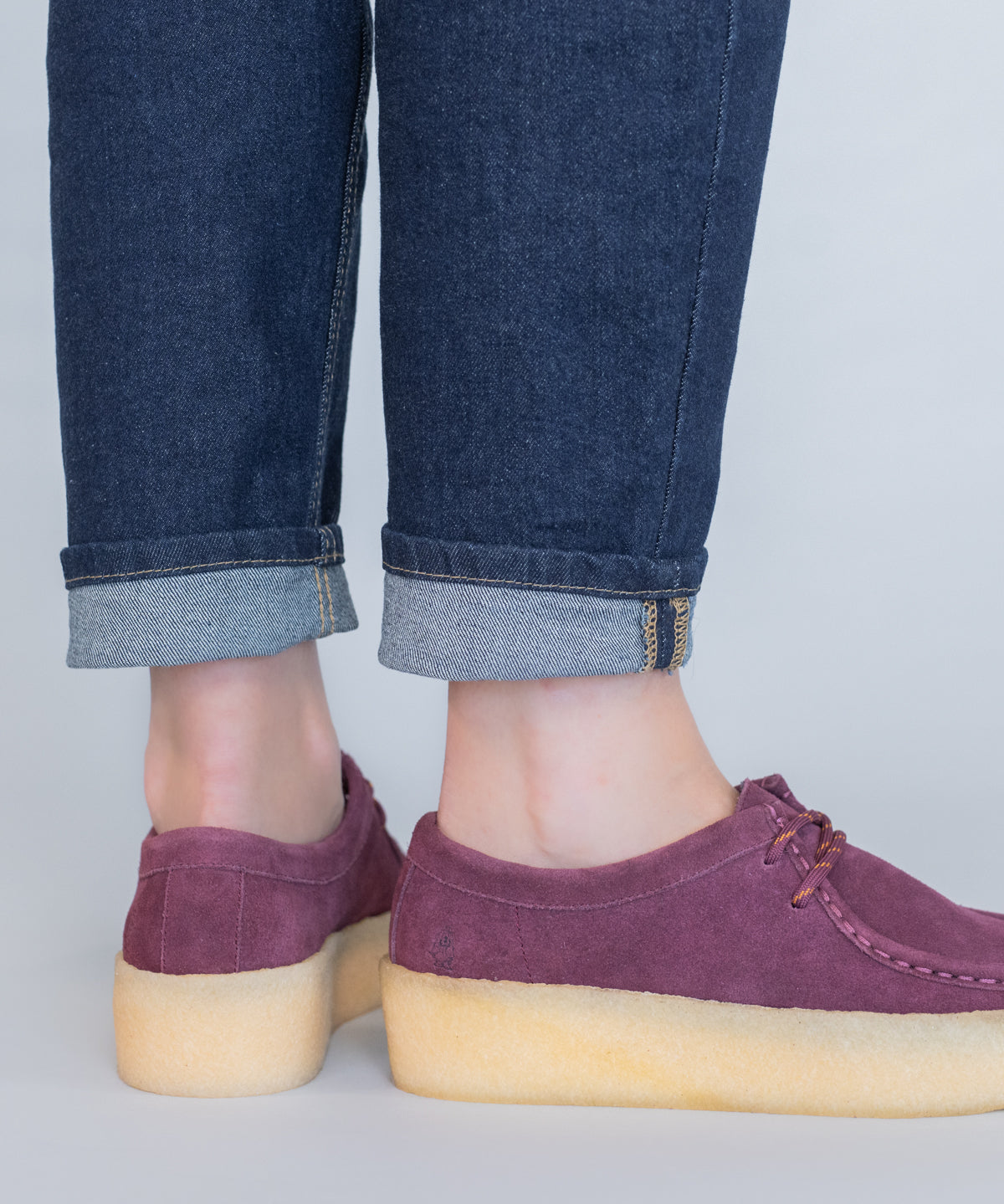 Zapato Cuero Mujer Recife Low Morado