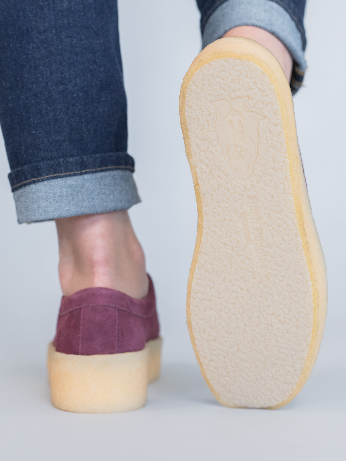 Zapato Cuero Mujer Recife Low Morado