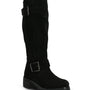 Bota Cuero Mujer Ester Negro