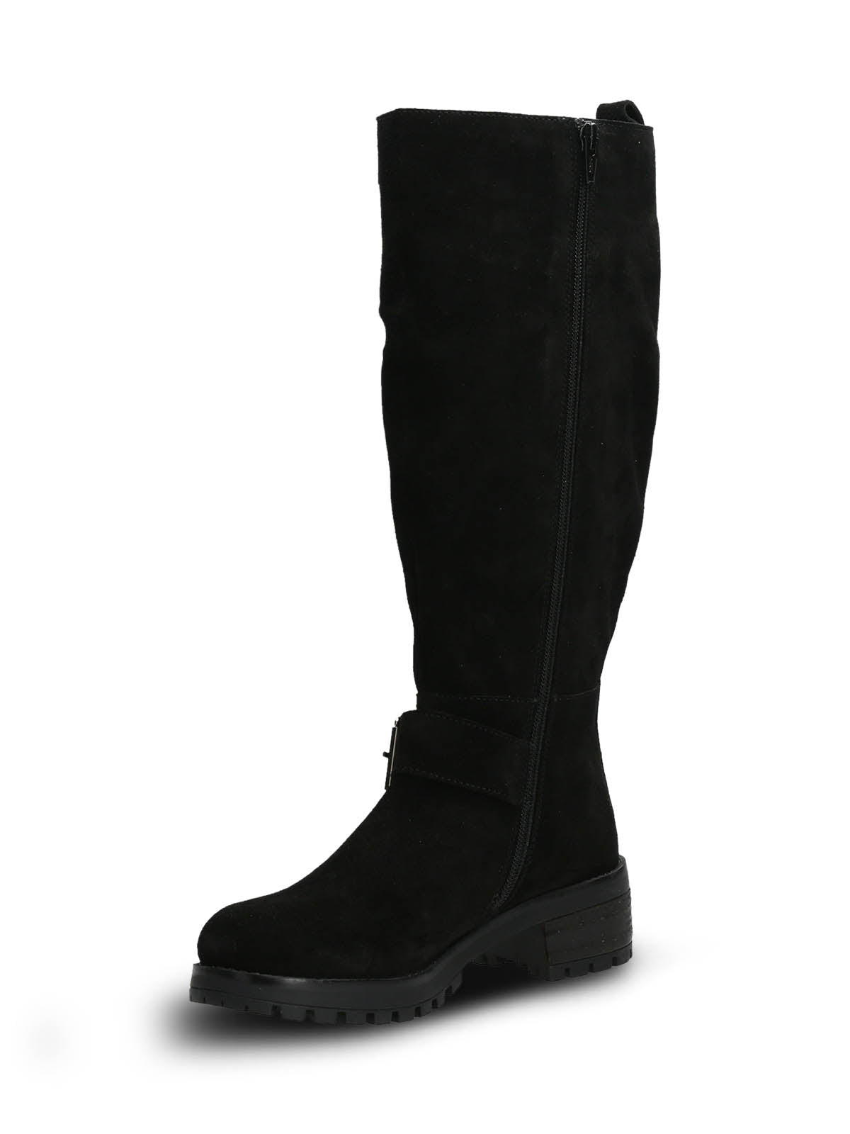 Bota Cuero Mujer Ester Negro
