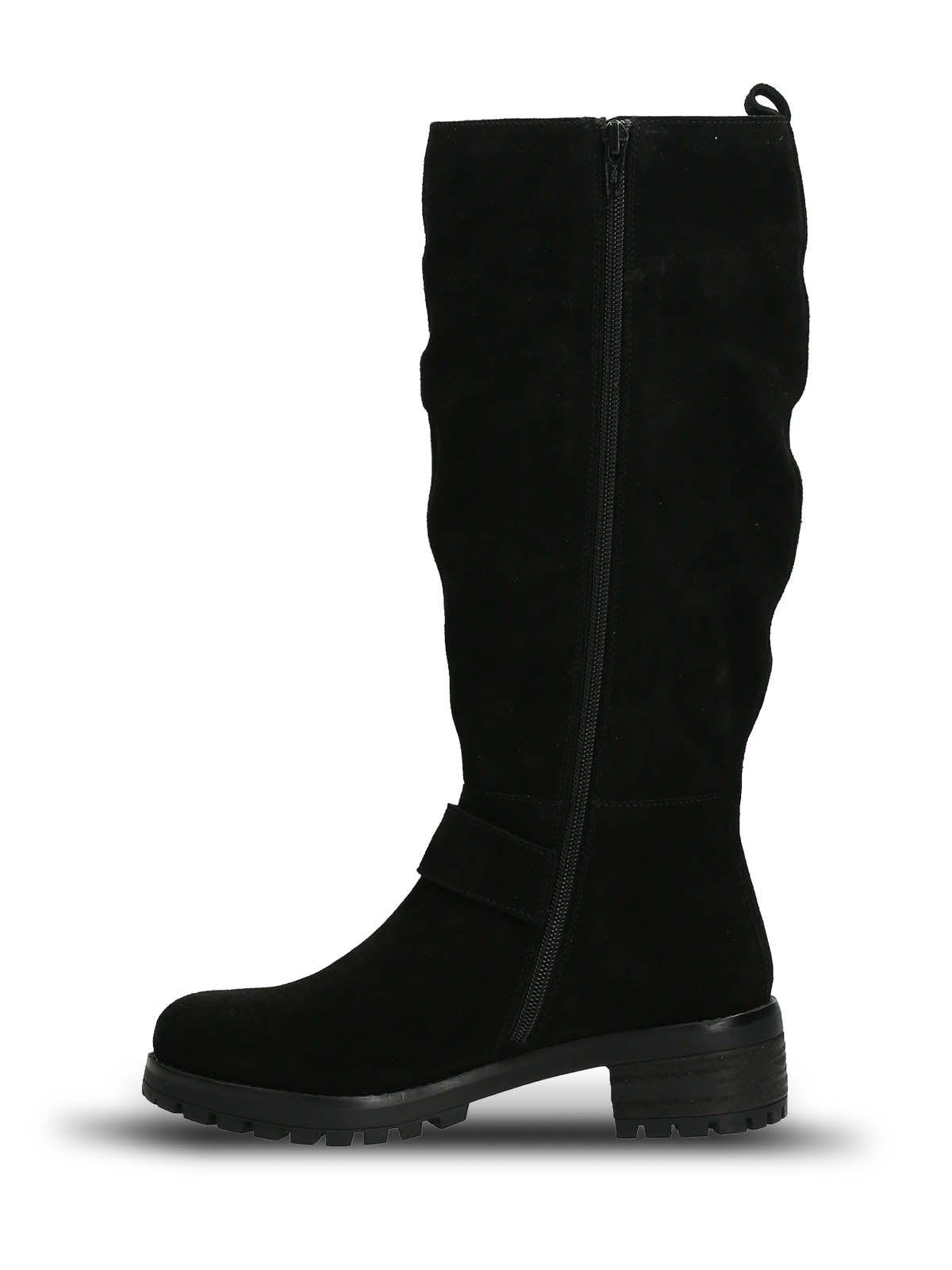 Bota Cuero Mujer Ester Negro