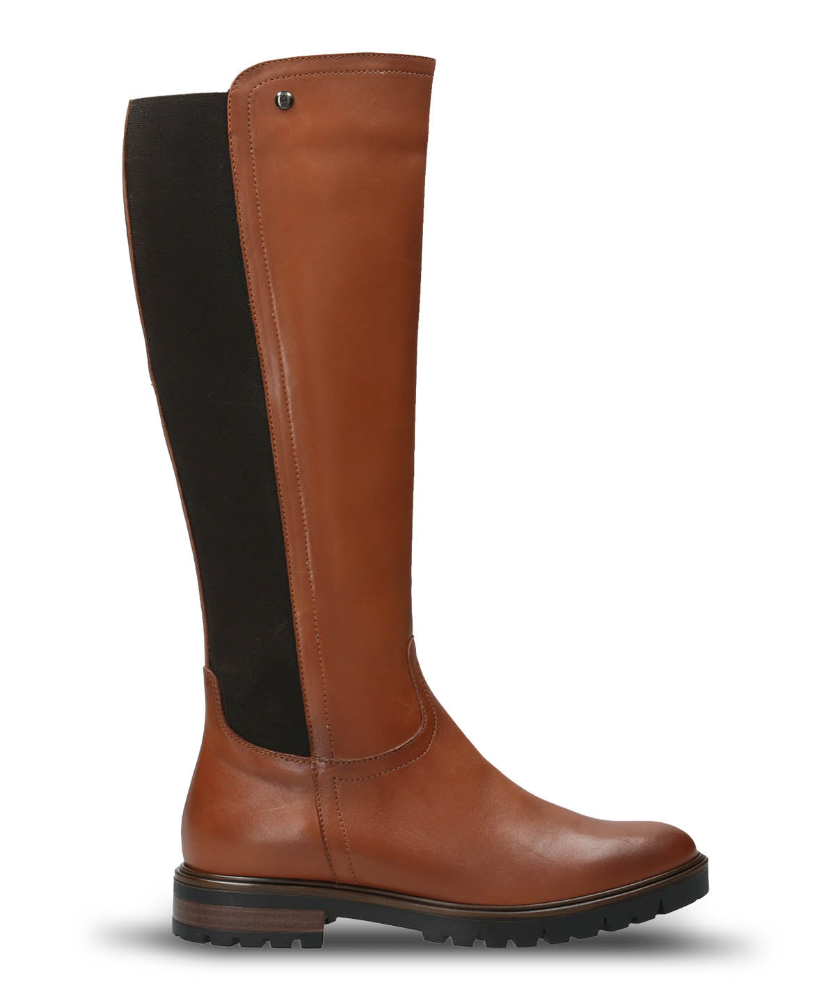 Bota Cuero Mujer Edra Café