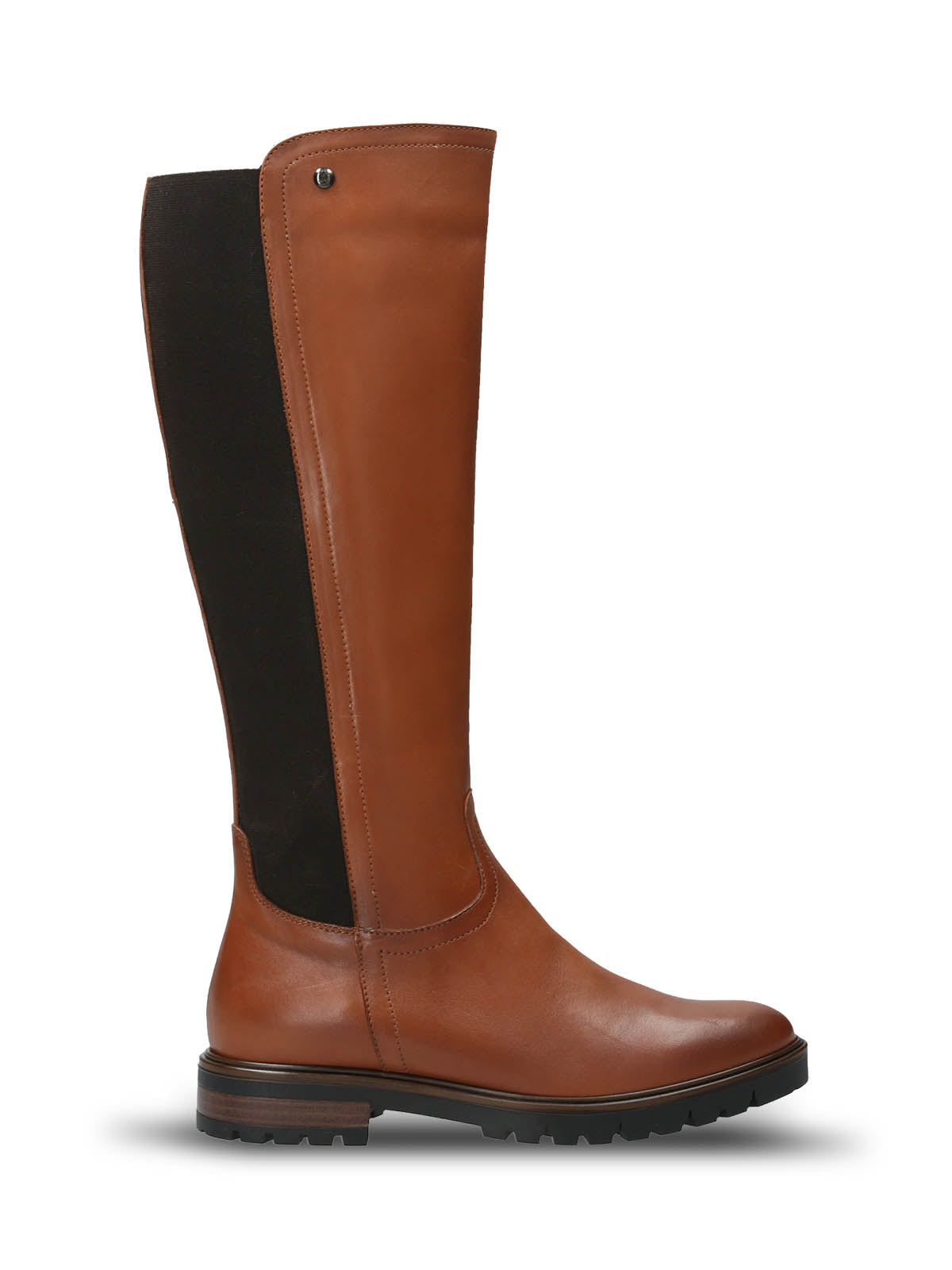 Bota Cuero Mujer Edra Café