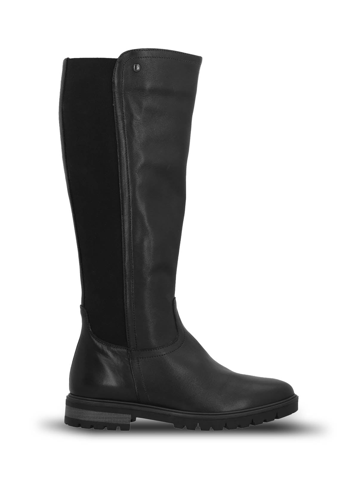 Bota Cuero Mujer Edra Negra Hush Puppies | Hush Puppies