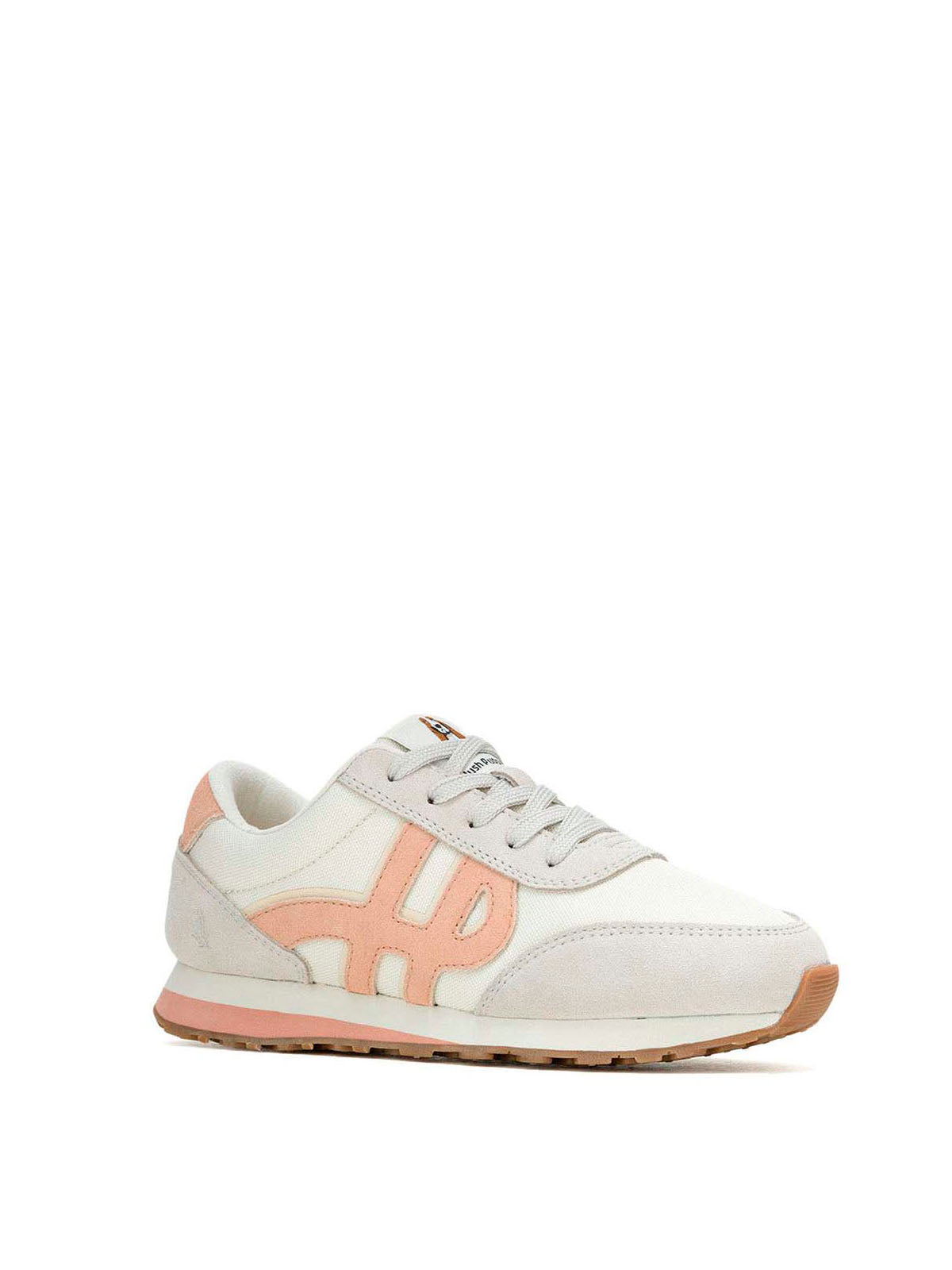 Zapatilla Cuero Mujer Seventy8 Gris Claro