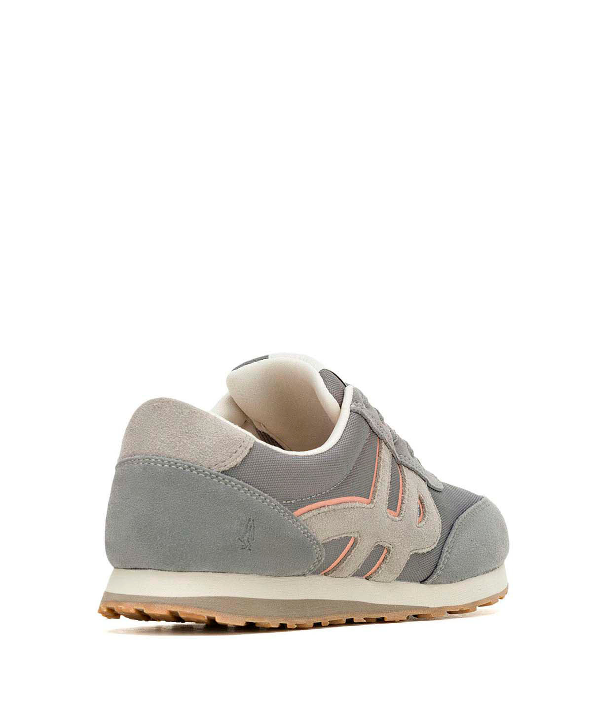 Zapatilla Cuero Mujer Seventy8 Gris Oscuro