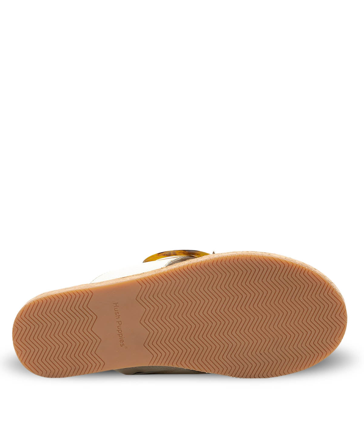 Sandalia Mujer June Buckle Slide Beige