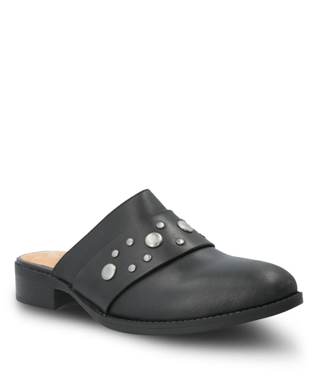 Zapato Cuero Mujer Lancaster Negro | Hush Puppies