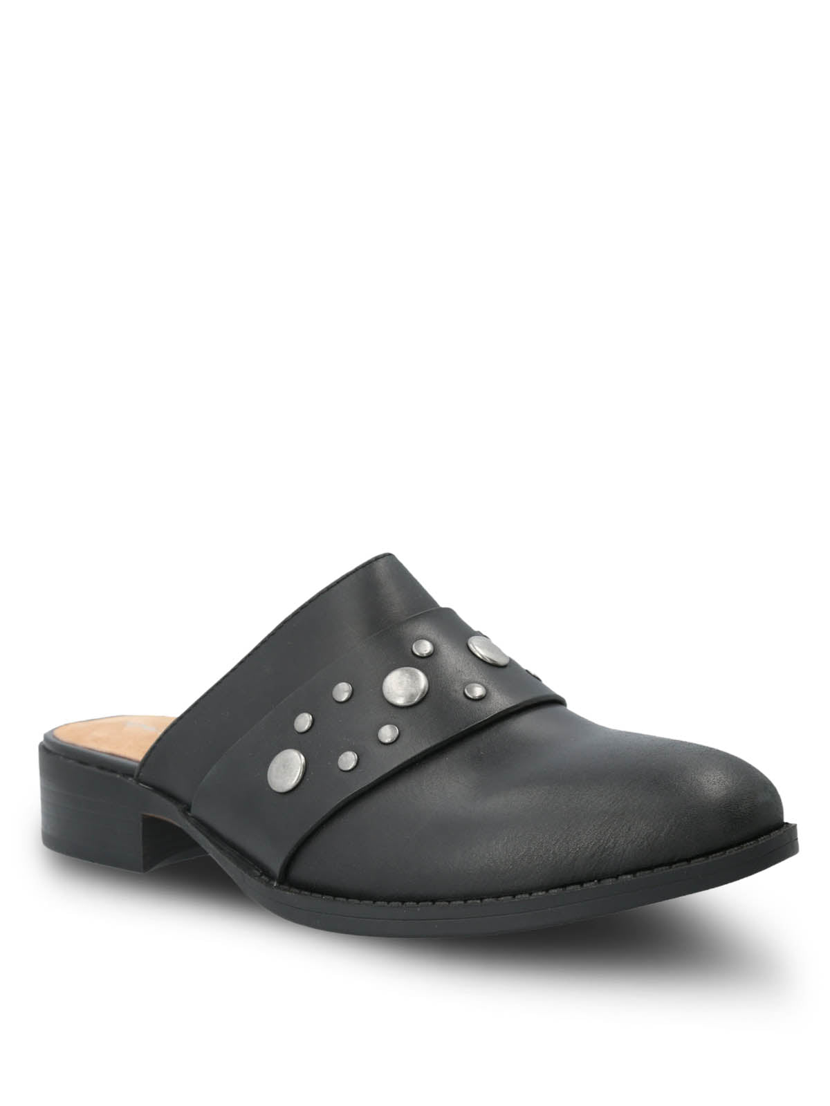 Zapato Cuero Mujer Lancaster Negro | Hush Puppies