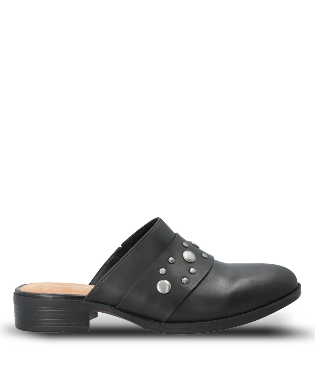 Zapato Cuero Mujer Lancaster Negro | Hush Puppies