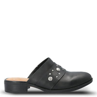 Zapato Cuero Mujer Lancaster Negro | Hush Puppies