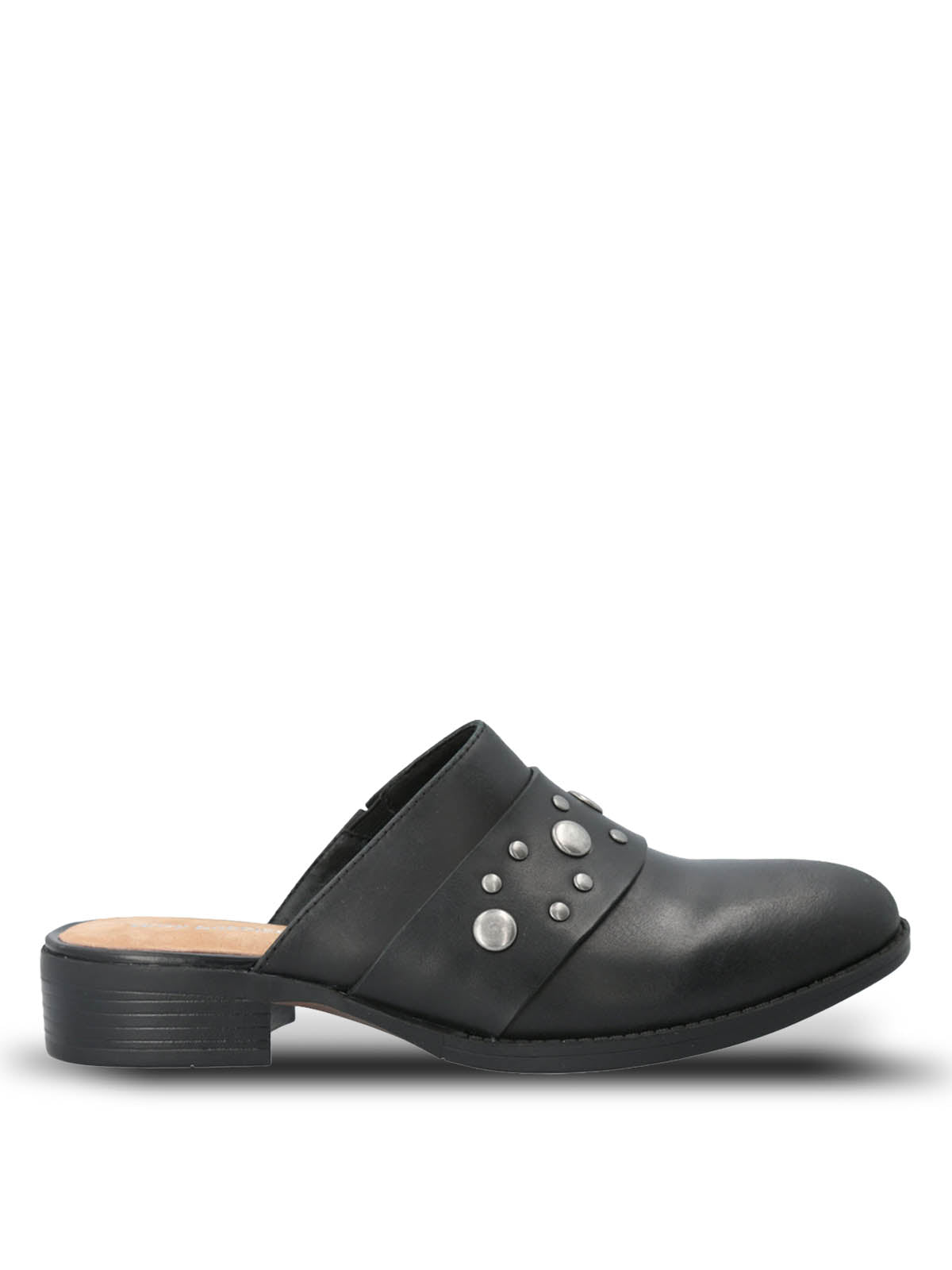 Zapato Cuero Mujer Lancaster Negro | Hush Puppies