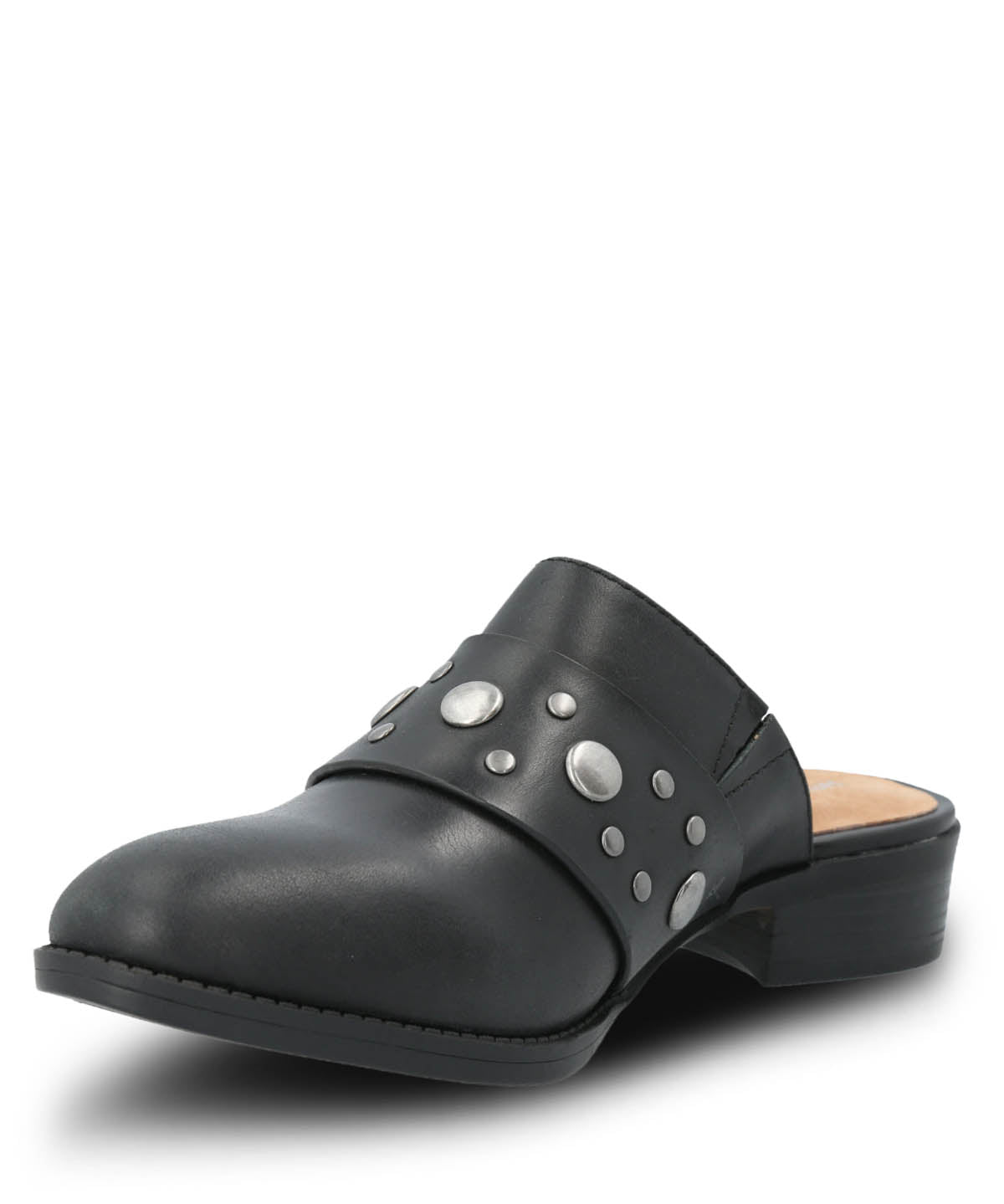 Zapato Cuero Mujer Lancaster Negro | Hush Puppies