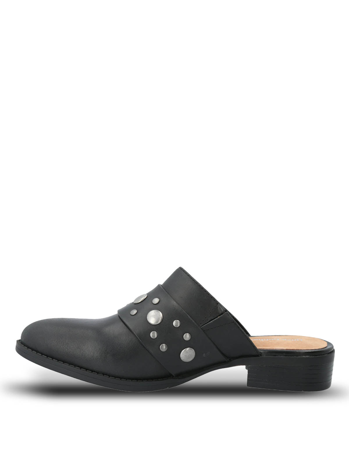 Zapato Cuero Mujer Lancaster Negro | Hush Puppies