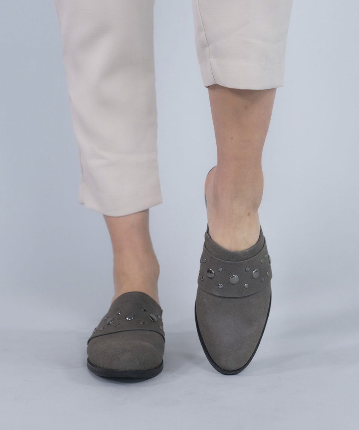Zapato Mujer Lancaster Gris Oscuro