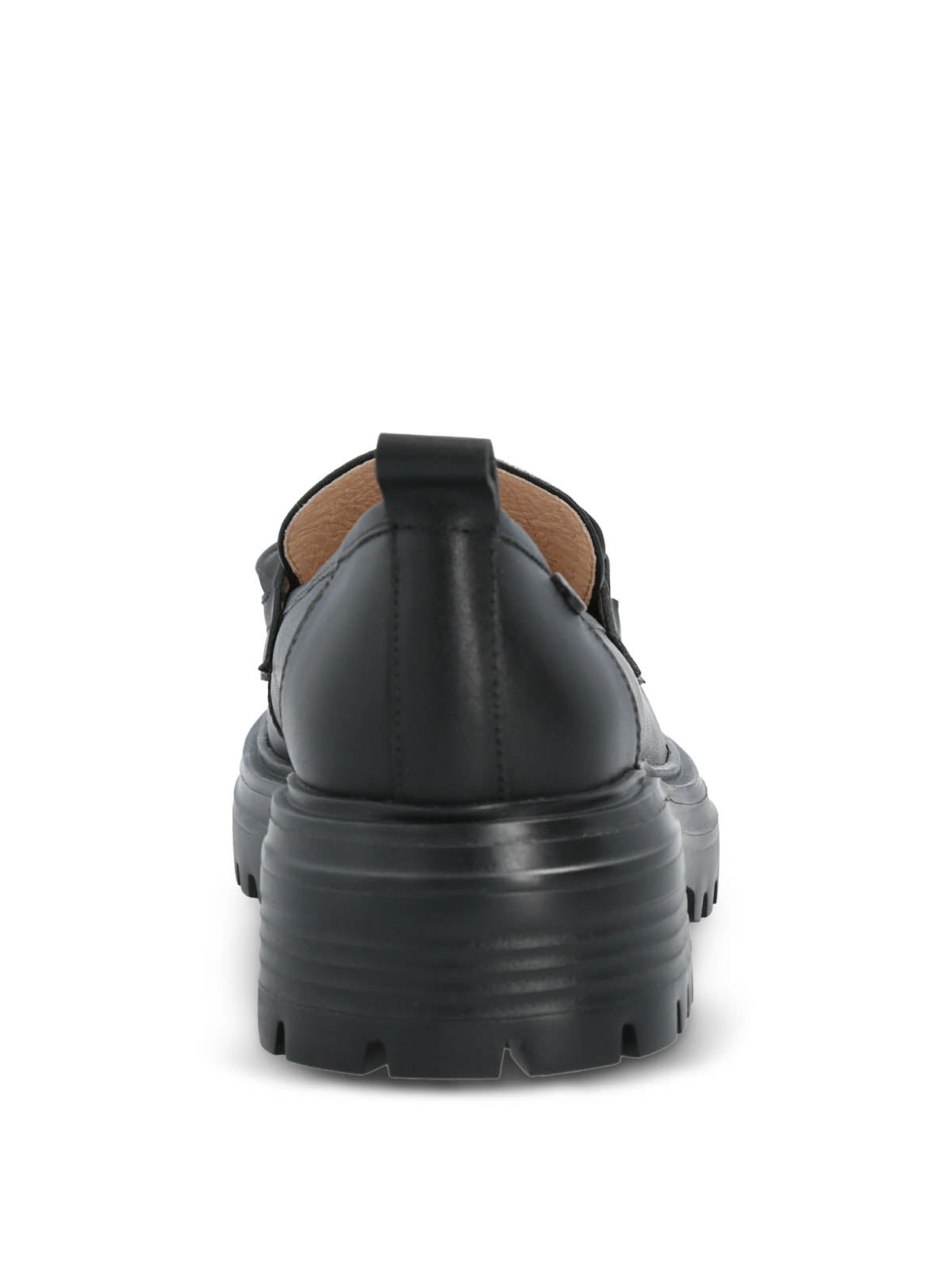 Mocasin Cuero Mujer Leboni Negro Hush Puppies | Hush Puppies