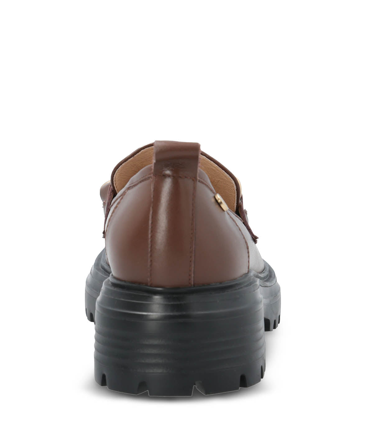 Mocasin Cuero Mujer Leboni Café Hush Puppies | Hush Puppies