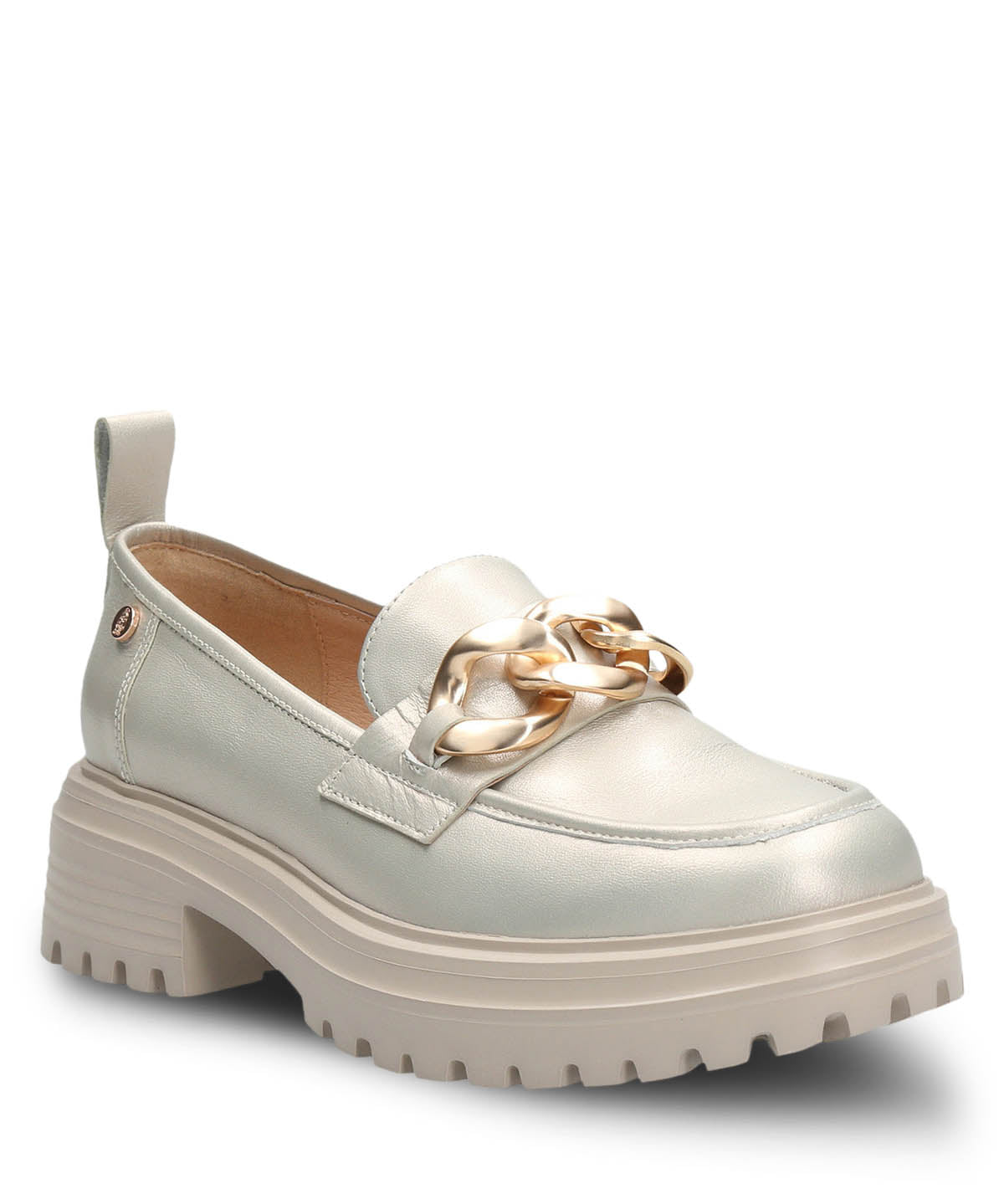 Mocasin Mujer Leboni Dorado