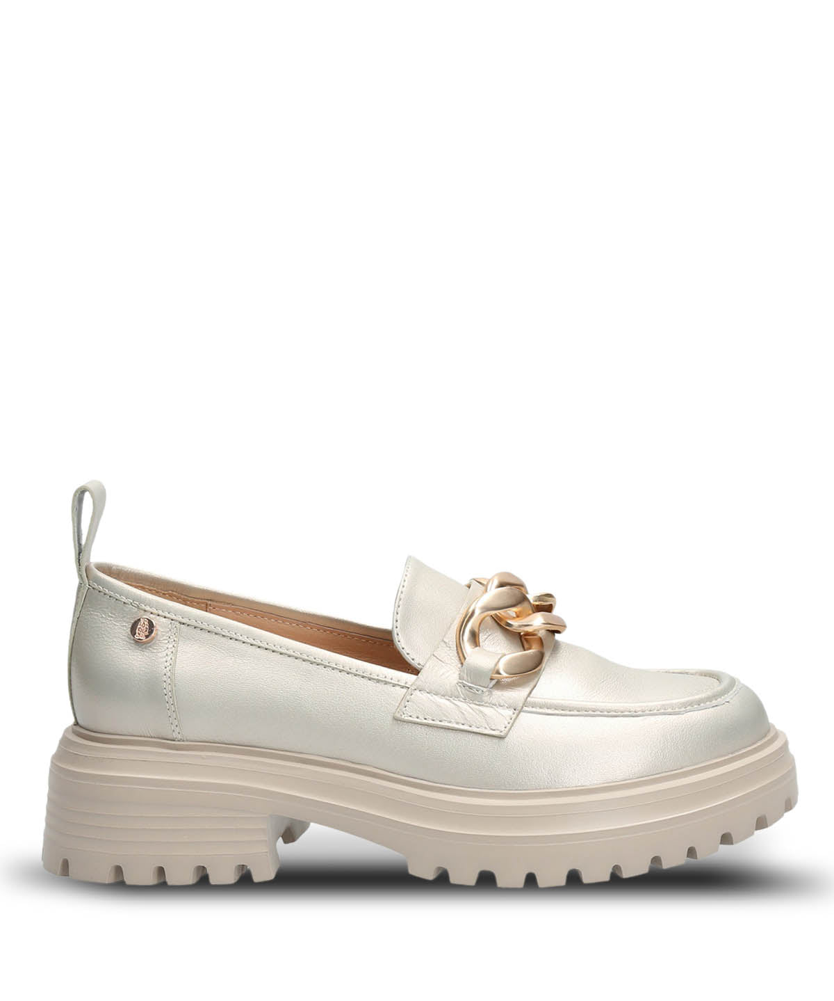 Mocasin Mujer Leboni Dorado