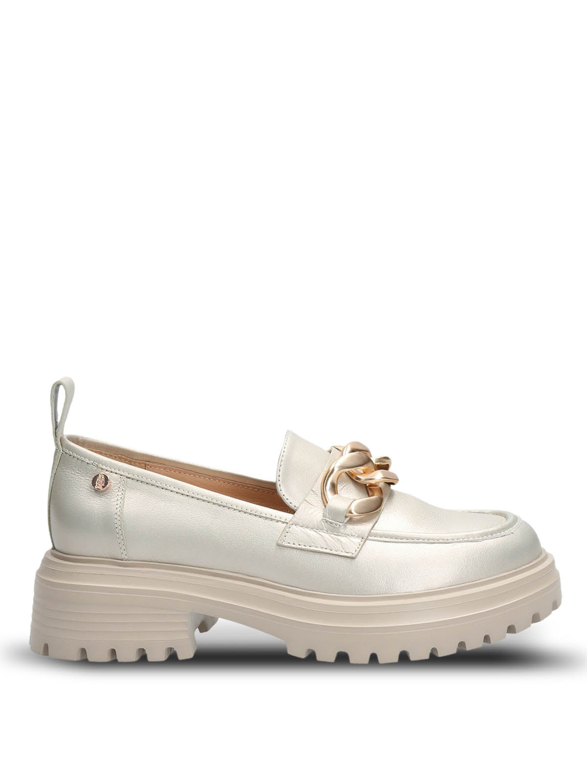 Mocasin Mujer Leboni Dorado