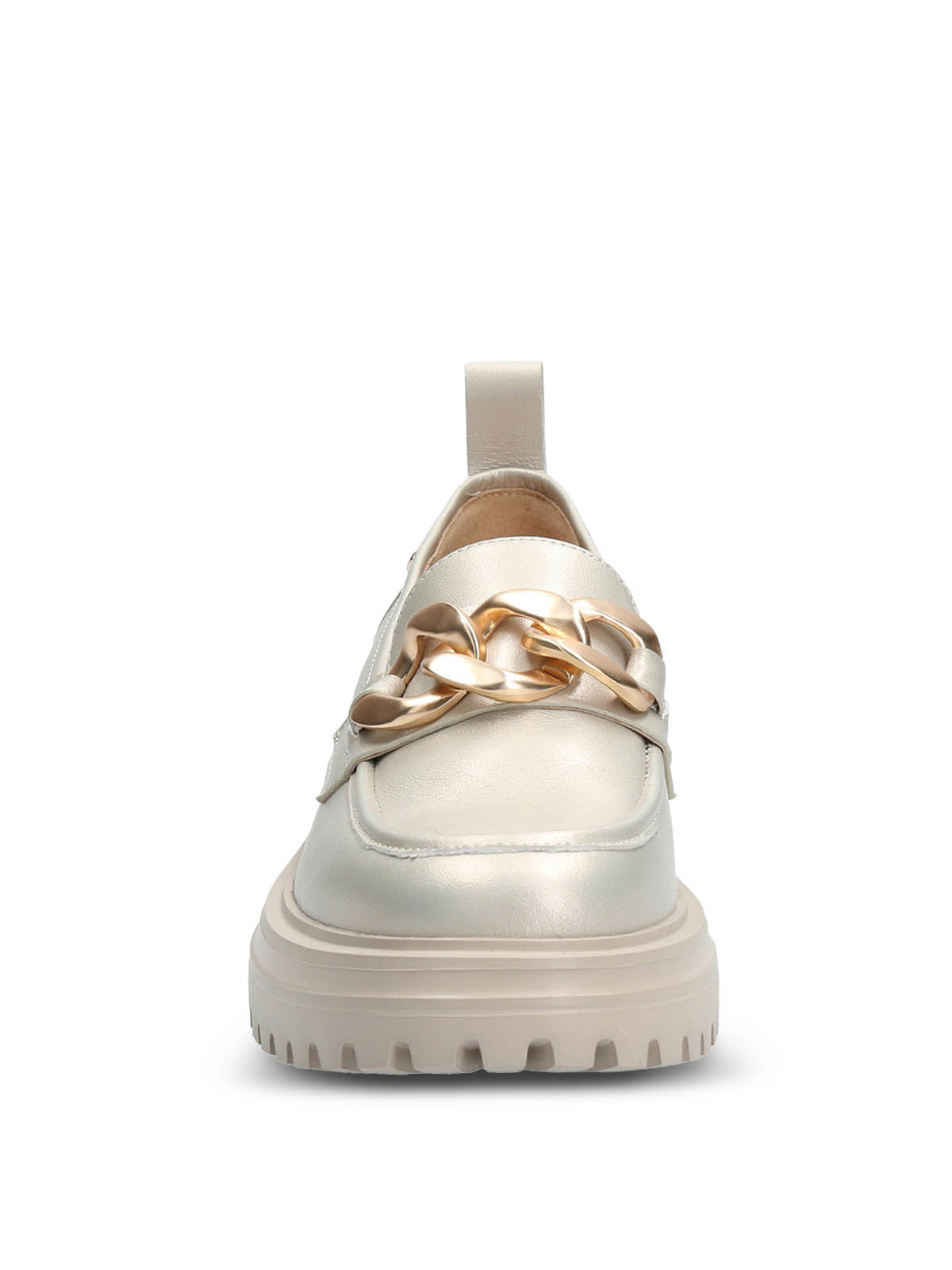 Mocasin Mujer Leboni Dorado