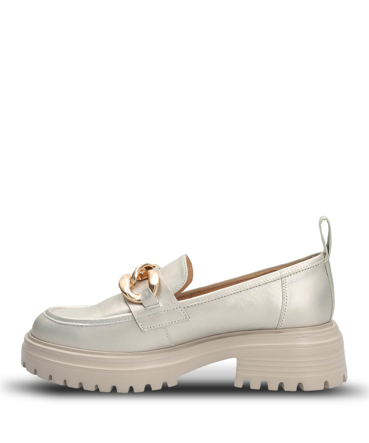 Mocasin Mujer Leboni Dorado